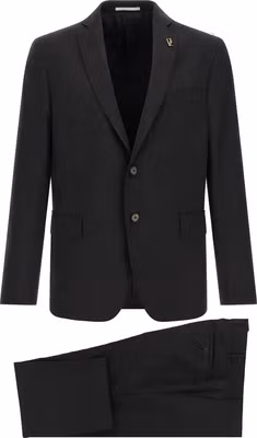 Gray Wool Two-Piece Suit