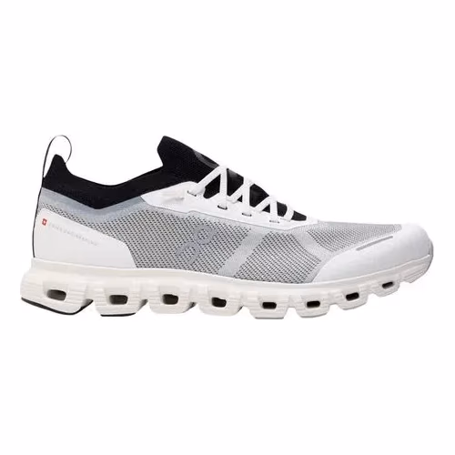 On Running Black And White Synthetic Athletic Sneakers