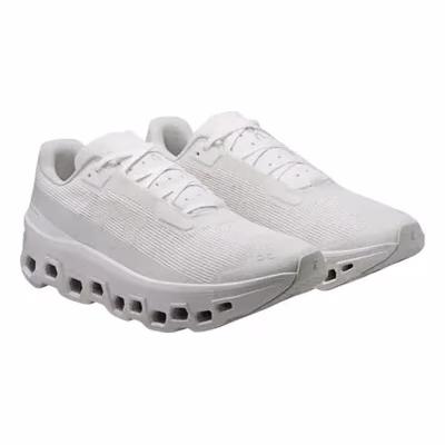 White Synthetic Athletic Sneakers