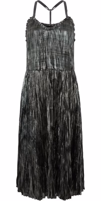 Black Polyester Women Dress