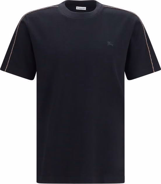 Burberry Black Cotton T-Shirt