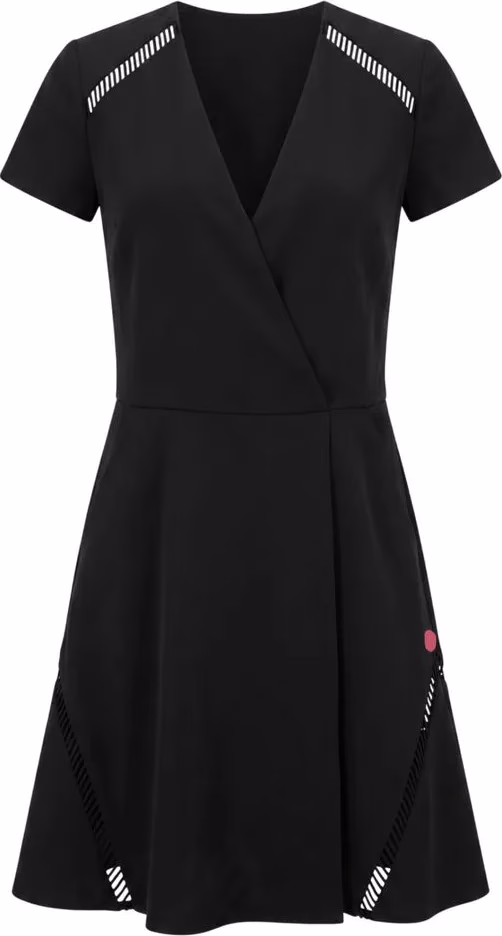 Trussardi Jeans Black Polyester Women's Dress