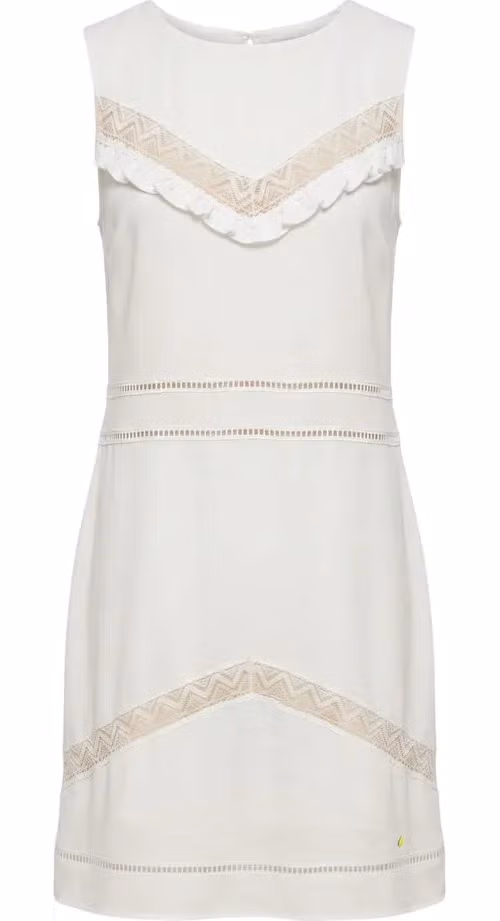 Trussardi Jeans White Polyester Women Dress