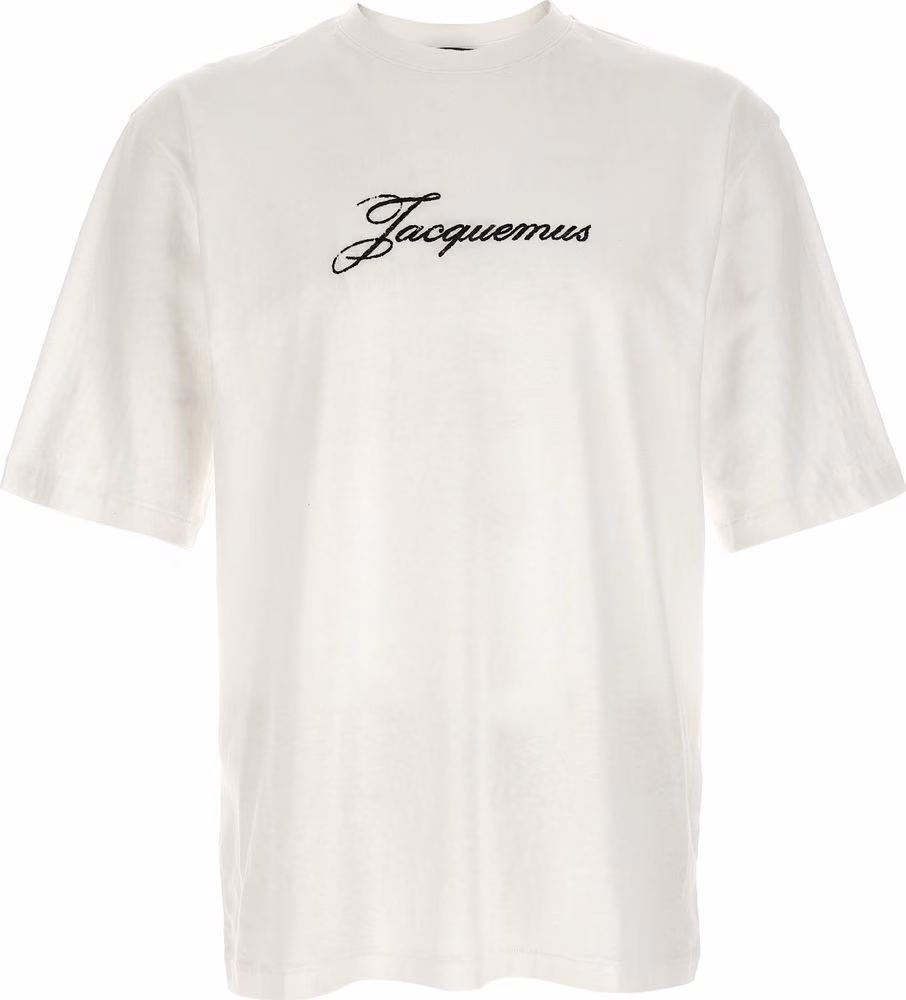 Jacquemus White Cotton T-Shirt