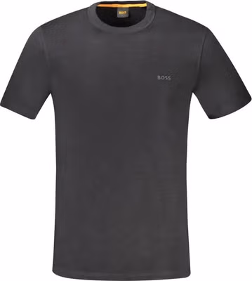 Black Cotton Men's T-Shirt