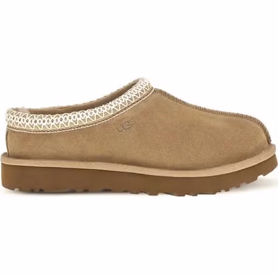 Beige Leather Mules