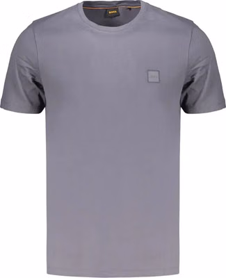 Blue Cotton Men's T-Shirt