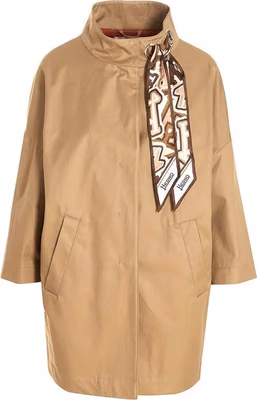Brown Cotton Coat