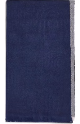 Blue Cashmere Scarf