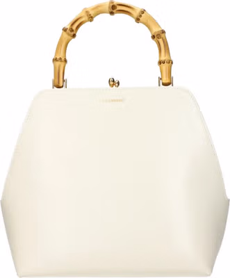 Beige Leather Handbag