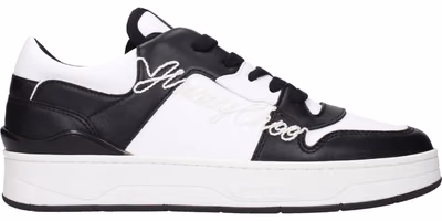 Black Leather Sneakers