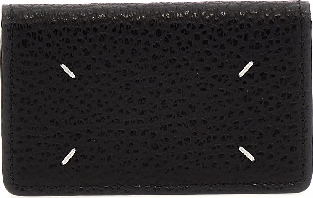 Maison Margiela Black Calfskin Cardholder
