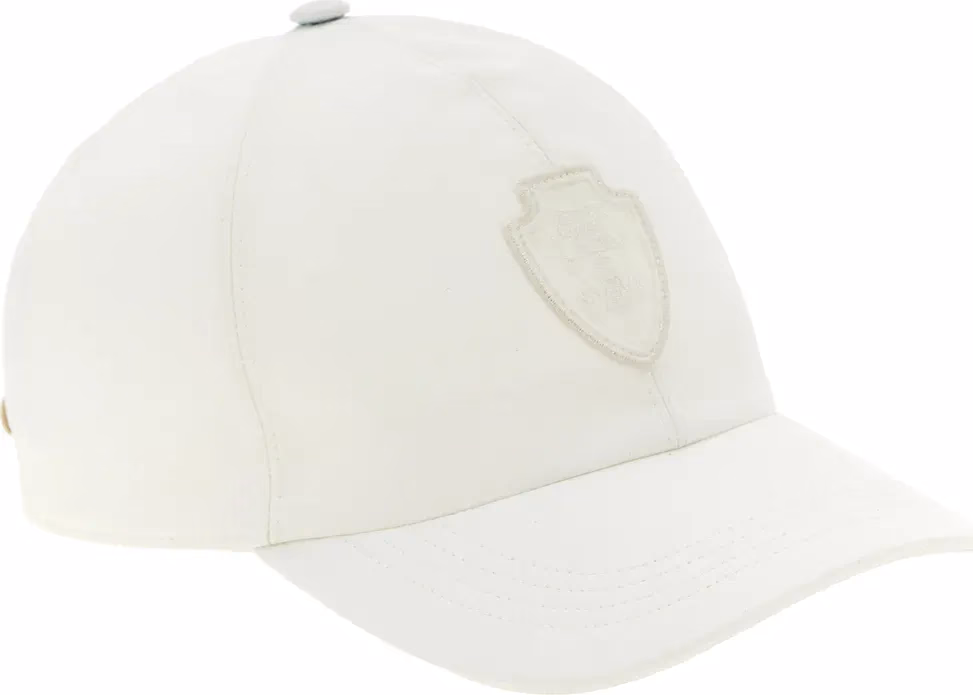 Brunello Cucinelli White Polyester Cap (Baseball Hat)