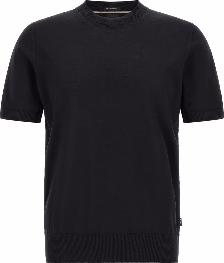 Hugo Boss Black Virgin Wool T-Shirt
