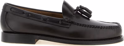 Brown Cowhide Slip-On Loafers