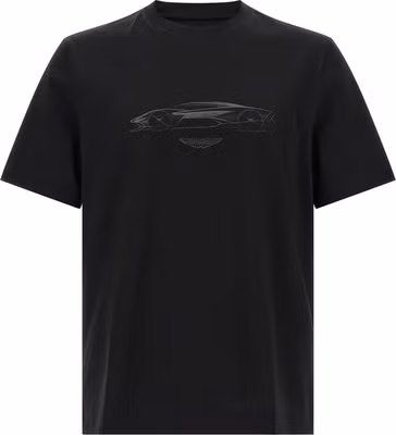 Black Cotton T-Shirt