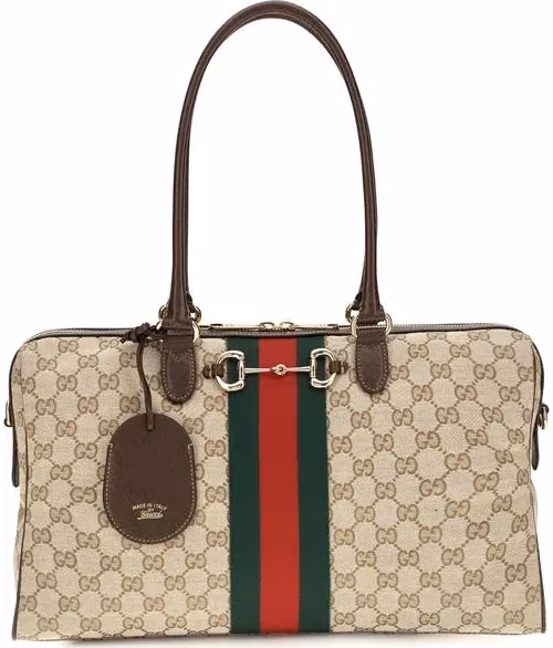 Gucci Beige Fabric Handbag