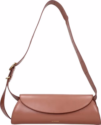 Pink Leather Crossbody Bag