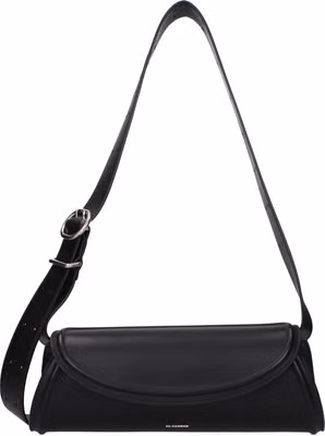 Black Leather Crossbody Bag