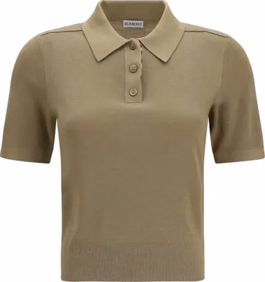 Bicolor Wool Oves Aries Polo Shirt