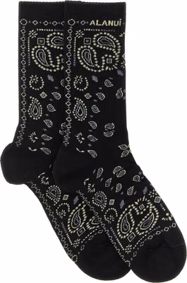 Black Cotton Socks
