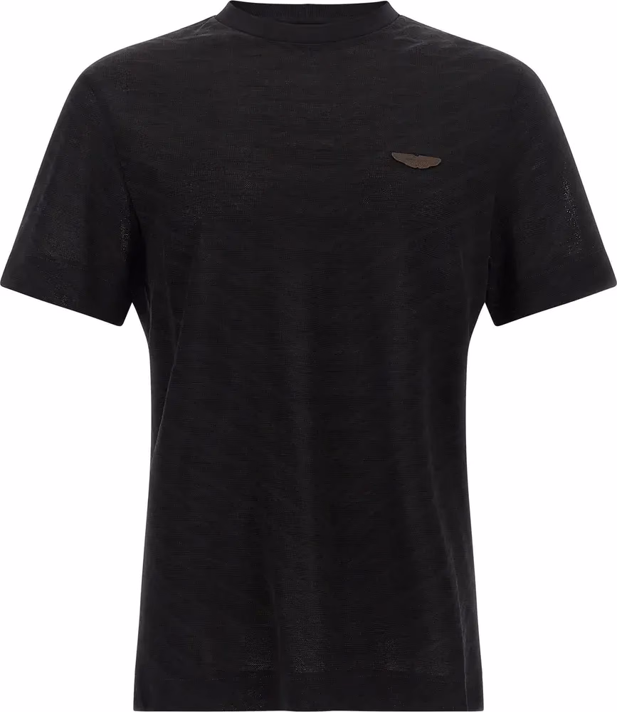 Hugo Boss Black Cotton T-Shirt