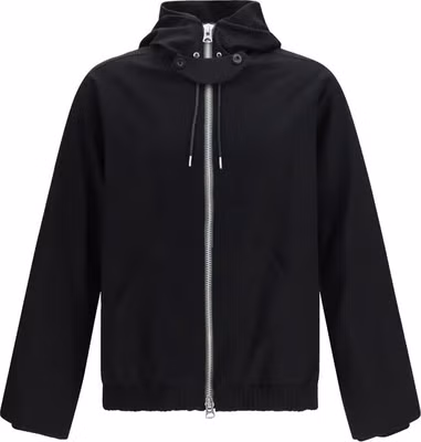 Black Wool Oves Aries Full-Length Jacket