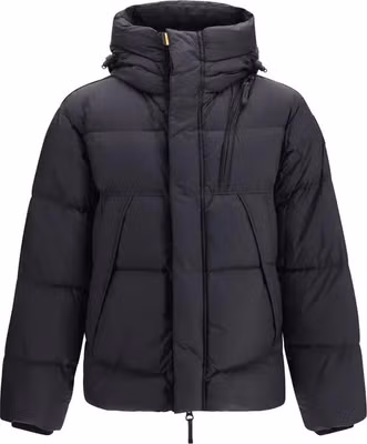 Black Goose Down Full-Length Jacket