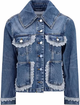 Blue Cotton Denim Jacket