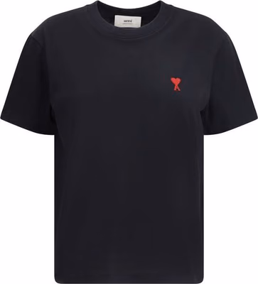 Black Cotton T-Shirt