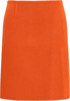 Multicolor Wool Oves Aries Mini Skirt