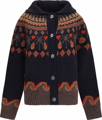 Multicolor Wool Oves Aries Cardigan
