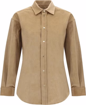 Beige Denim Shirt