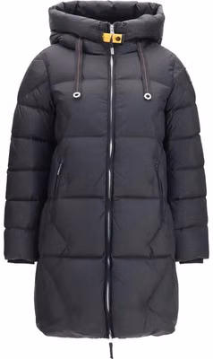 Black Goose Down Full-Length Jacket