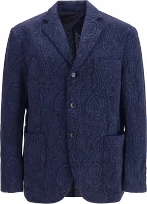 Blue Wool Oves Aries Jacket