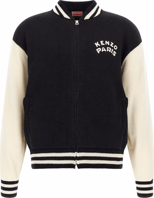 Bicolor Cotton Cardigan