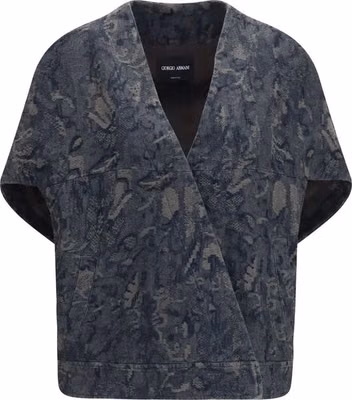 Blue Cotton Denim Jacket