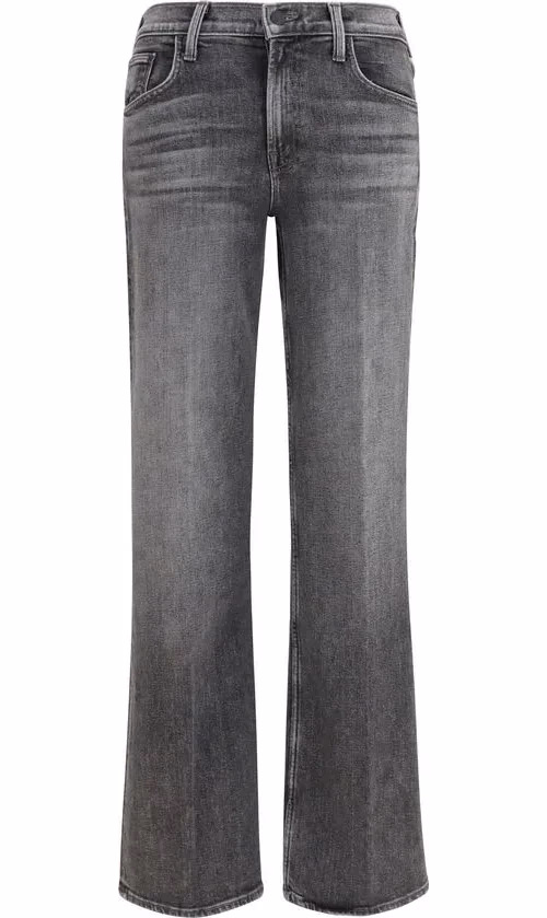 Mother Denim Gray Cotton Bootcut Jeans
