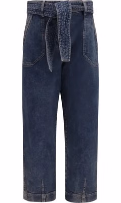 Blue Cotton Jeans Denim