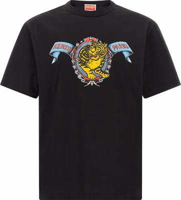 Black Cotton T-Shirt