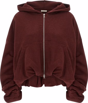 Bordeaux Cotton Hoodie