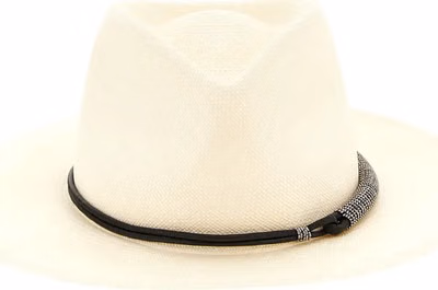 Beige Polyamide Fedora