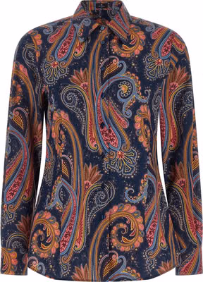 Blue Cotton Blouse