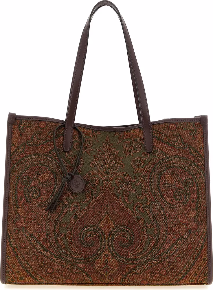 Etro Multicolor Polyester Tote Bag
