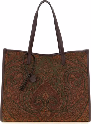 Multicolor Polyester Tote Bag