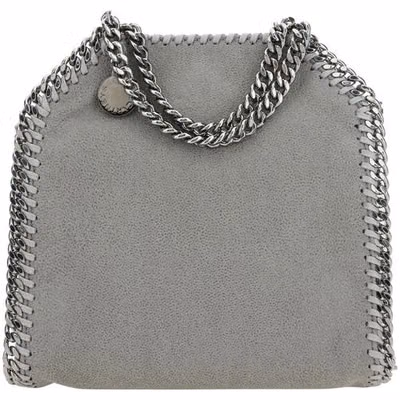 Gray Polyester Handbag