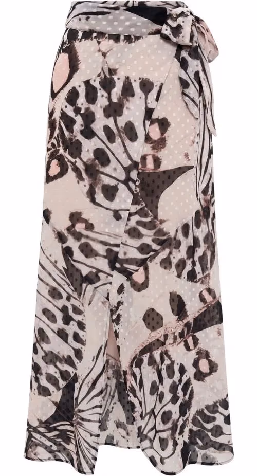 Trussardi Jeans Pink Polyester Women Skirt