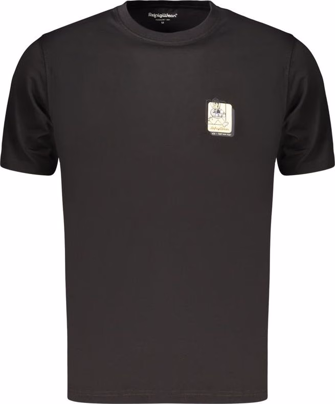 Refrigiwear Black Cotton Men's T-Shirt