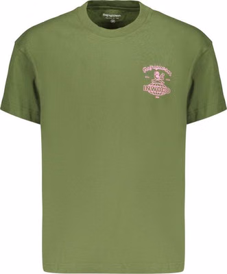 Green Cotton Men's T-Shirt