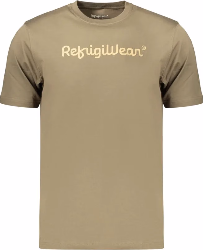 Refrigiwear Green Cotton Men's T-Shirt